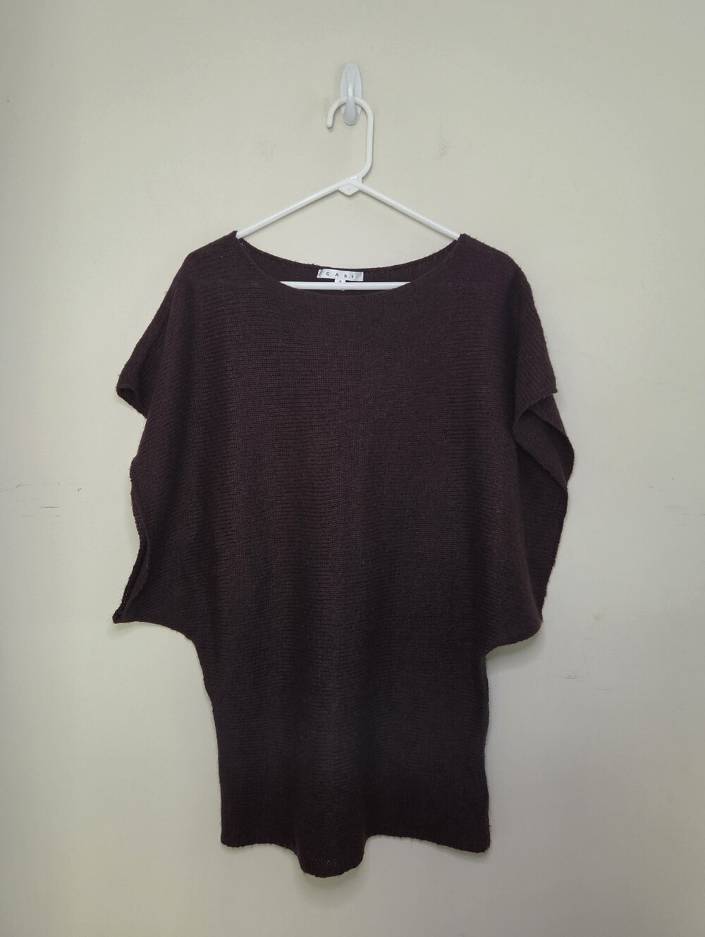 Women's Cabi Plum Purple Dolman Sleeve Sweater Sz Small